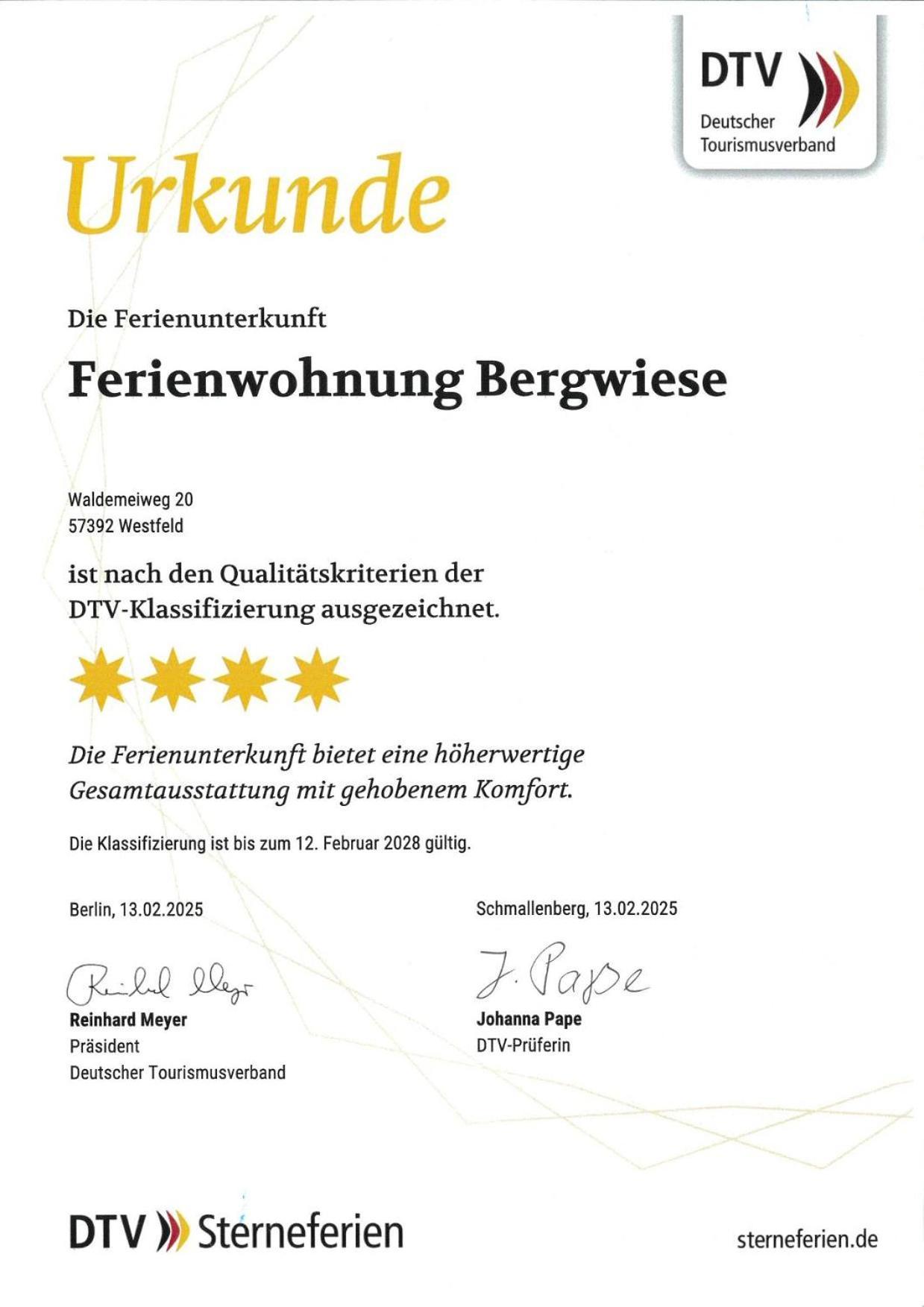 Ferienwohnung Bergwiese Schmallenberg Zewnętrze zdjęcie